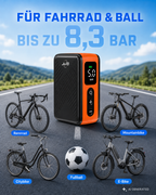 Air Pro X Bike – Elektrische Akku-Luftpumpe für Fahrrad & Motorrad
