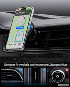 VentMag 25W Qi2.2 – Magnetischer KFZ-Handyhalter mit aktiver Kühlung & Ladefunktion